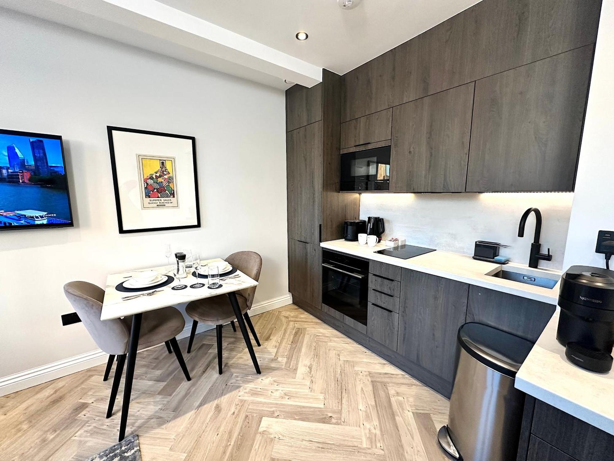 Chiltern Street Serviced Apartments - Marylebone Londen Kamer foto