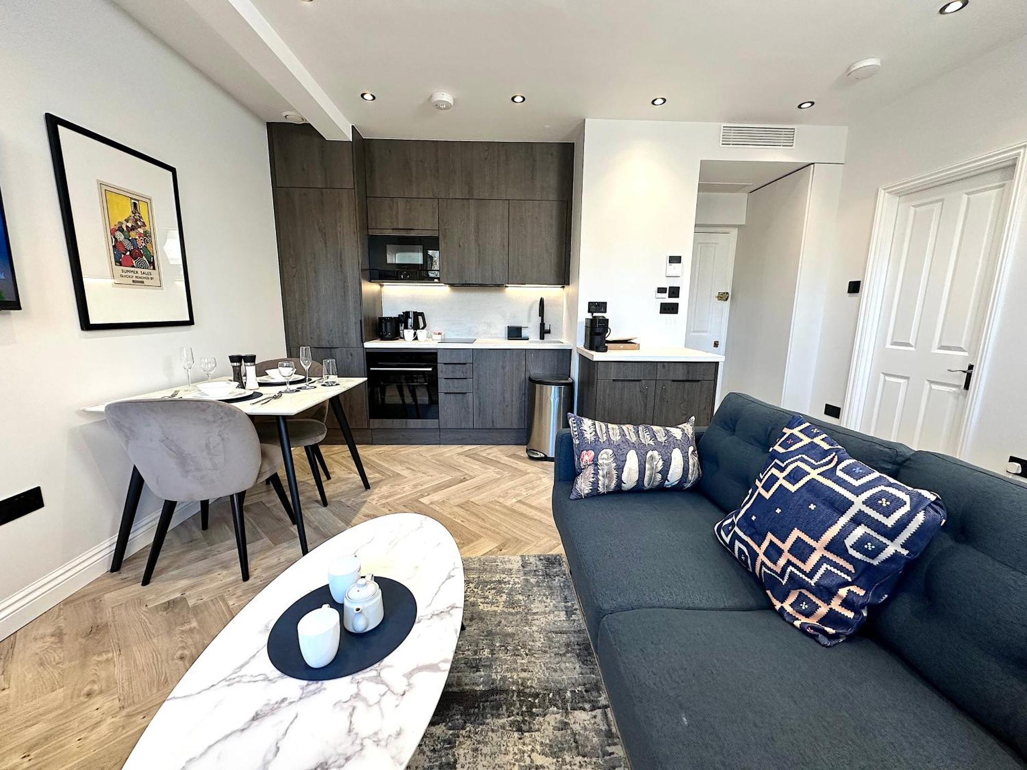 Chiltern Street Serviced Apartments - Marylebone Londen Kamer foto