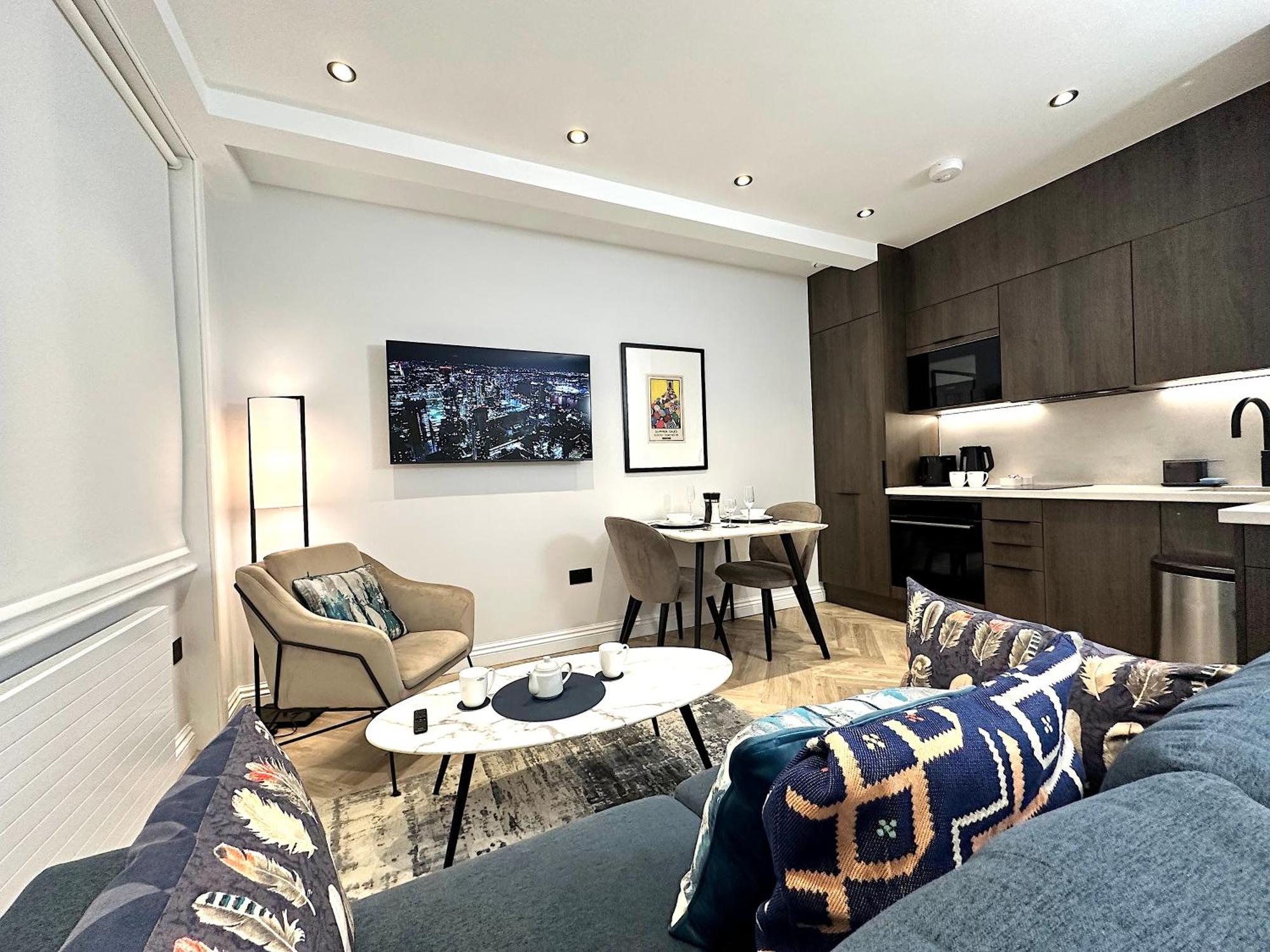 Chiltern Street Serviced Apartments - Marylebone Londen Kamer foto